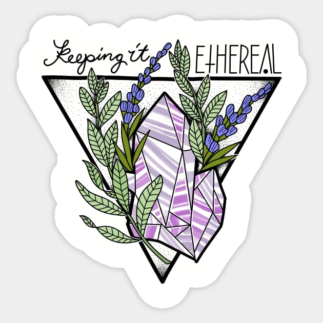 Keeping It Ethereal Sticker by KeepingItEthereal